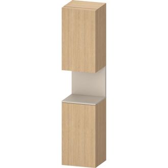 Duravit Qatego Armario Alto, Puerta Bisagra Derecha, - Duravit