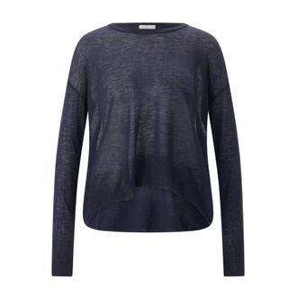 Closed Ronde hals gebreide kleding - Dames - Ronde hals truien - Zwart - XL - Wol - Truien & Vesten