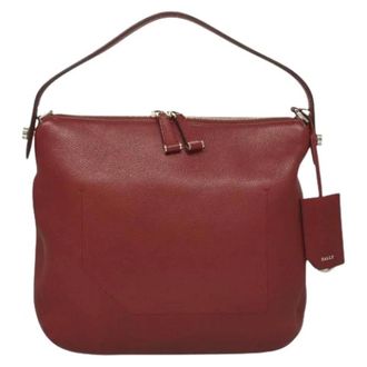 Bally Pre-owned Shoulder Bags, female, Red, Size: ONE SIZE Pre-owned Shoulder Bag
