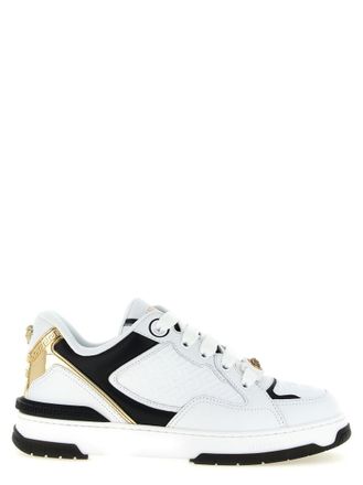 Versace BlackWhite Logo Sneakers