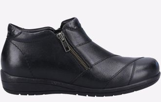 Fleet & Foster Friesan Womens - Black Leather - Size UK 5