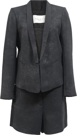 Sandro Set con shorts e blazer - Nero