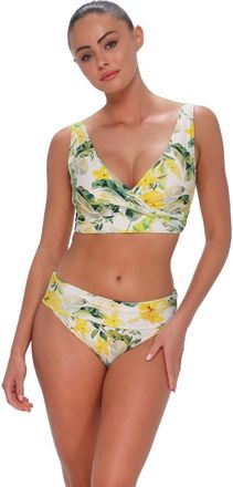 Sunsets Elsie Bikini Swimsuit Top - DD Cup in Isla Soleil Crepe at Nordstrom, Size 38