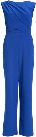 Swing Swing, Dames, Jumpsuits & Playsuits, Blauw, Maat: 3XL Jersey
