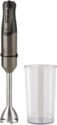 Black+Decker Black+decker Bxhba1000e - Batidora De Mano 1000w Con Vaso Medidor