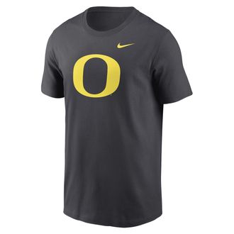 Nike Oregon Ducks Primetime Logo Nike Mens College T-Shirt in Grey | N19906FUON-PTF