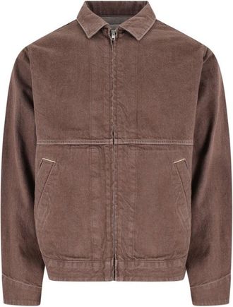 Gramicci Japanese Slub Denim Jacket - Brown
