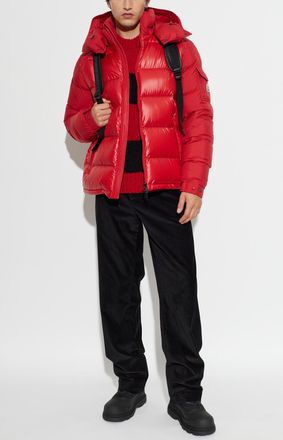 Moncler Maya Puffer Jacket, Mens, Red