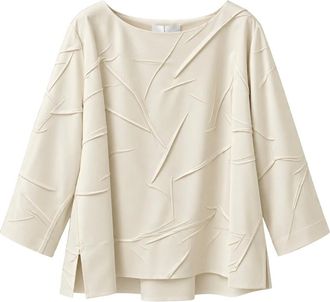 Meimeij Blusa - Blouses & Shirts - Mujer - Beige - M