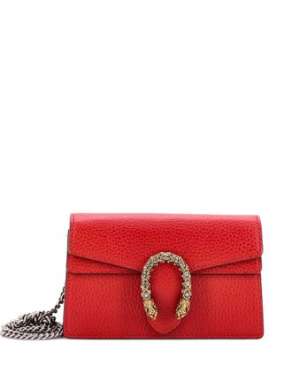 Gucci Dionysus Bag Leather Super Mini clutch bag - Rood