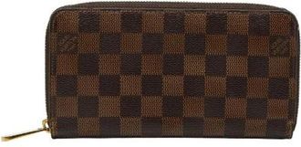 Louis Vuitton Pre-owned Wallets, female, Brown, Size: ONE SIZE Pre-owned Plastic Wallet