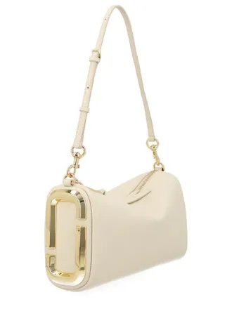 Marc Jacobs Womens Shoulder Bag Snapshot Ivory Cow Leather