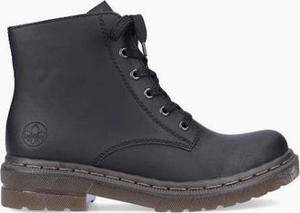 Rieker Womens Rieker Ladies boots 78240-00 in Black - Size: 5