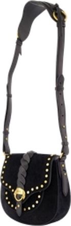 Isabel Marant Womens Crossbody Bag Black Calfskin