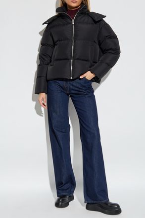 Versace Down Jacket, Womens, Black