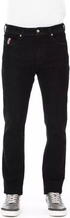 Baldinini Cotton Straight-Leg Mens Jeans
