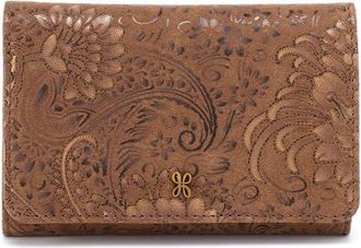 Hobo Jill Trifold Wallet in Mink Folklore at Nordstrom