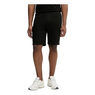 Lacoste Cotton Fleece Cargo Shorts - Heren - Korte Broeken - Zwart - XS - Katoen - Korte Broeken