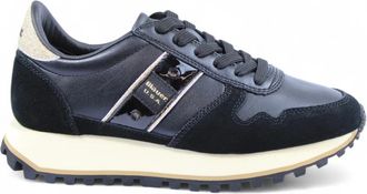 Blauer Stijlvolle Zwarte Jas voor Mannen - Dames - Sneakers - Zwart - 37 EU - Schoenen