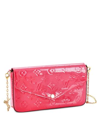 Louis Vuitton Felicie Pochette Monogram Vernis crossbody bag - Rosa