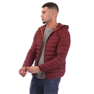 Aquascutum London Logo Bordeaux Red Active Hoodie Jacket
