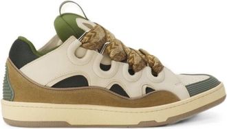 Lanvin Curb Sneakers - Heren - Sneakers - Veelkleurig - 43 EU - Leer - Schoenen