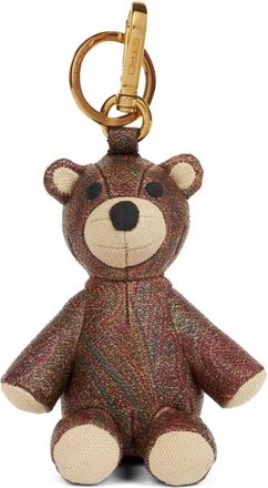 Etro Teddybeer Sleutelhanger - Dames - Sleutelhangers & Tashangers - Bruin - ONE Size - Katoen - Accessoires