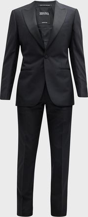 Ermenegildo Zegna Men & apos;s Sartorial Wool and Silk Tuxedo