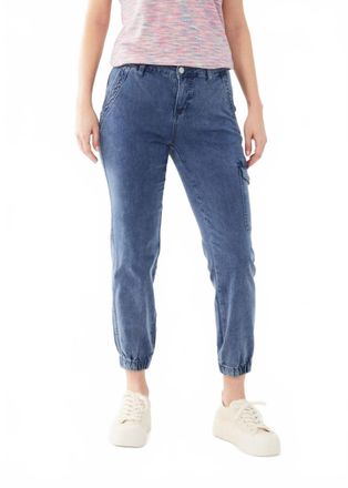FDJ Olivia Lightweight Denim Jogger In Medium Wash
