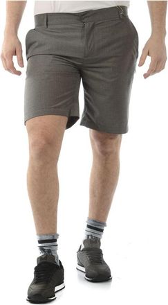 Daniele Alessandrini Shorts - Heren - Korte Broeken - Grijs - XS - Polyester - Korte Broeken