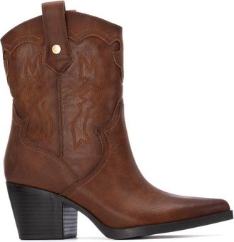 Xti WomenS 144718 Heeled Booties In Camel