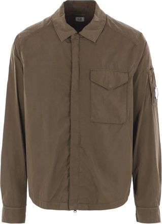 C.P. Company Giacca Chrome-R Lens - Marrone