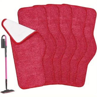 OEM Aptas Para La Mopa De Vapor Schenley, Almohadillas De Repuesto De Microfibra Lavables Y Reutilizables Para Mopas De Vapor (6 Unidades)