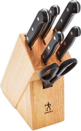 J.A. Henckels International 7-Piece Knife Block Set in Black at Nordstrom Rack