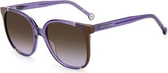 Carolina Herrera CH 0062/S E53/QR Womens Sunglasses Purple Size 57