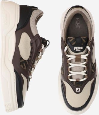 Fendi Mens Sneakers Force Multicolour Trainers