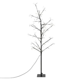 ECD Germany &Aacute;rbol de navidad artificial 120cm con 240 luces LED blanco c&aacute;lido