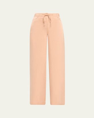 Kobi Halperin Mason Wide-Leg Drawstring Pants