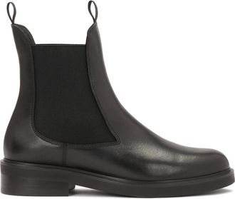 Kazar Leren instap pantoffels - Dames - Chelseaboots - Zwart - 37 EU - Leer - Schoenen