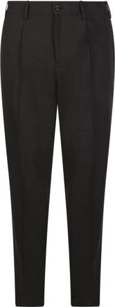 Santaniello Irno Pant - Heren - Straight fit broeken - Bruin - M - Wol - Broeken