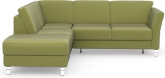 Sit&more Ecksofa »Visby L-Form« Wahlweise mit Bettfunktion und Stauraum, frei im Raum stellbar