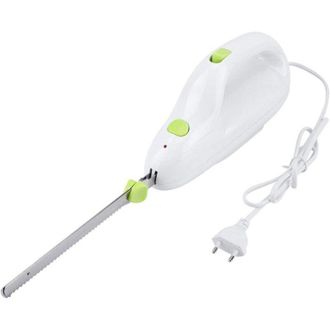 OEM Cuchillo El&eacute;ctrico Para Carne Congelada, Pan, Queso, Verduras Y Frutas: Un Pr&aacute;ctico Y Vers&aacute;til Juego De Cocina Para Cortar Sin Esfuerzo. - Crezuo