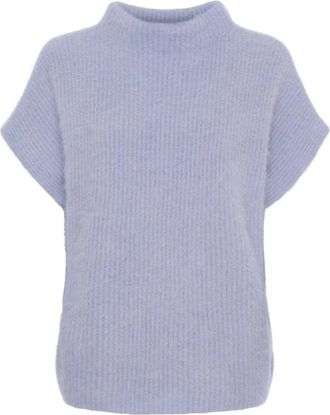 BTF-CPH Round-neck Truien - Dames - Ronde hals truien - Blauw - L - Wol - Truien & Vesten