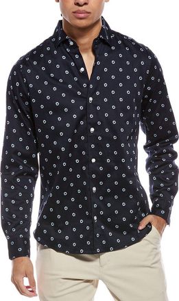 Ted Baker Blue Soren Daisy Print Shirt