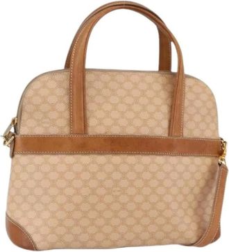 Celine Pre-owned Handbags, female, Beige, Size: ONE SIZE Pre-owned Plastic Handbag