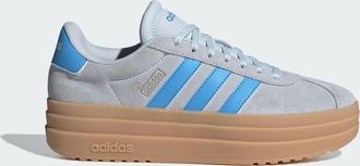 adidas Womens VL Court Bold Shoes - Blue Leather - Size UK 3.5