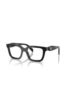 Prada 52mm Irregular optical glasses in Black at Nordstrom