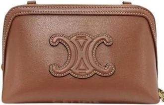 Celine Pre-owned Cross Body Bags, female, Brown, Size: ONE SIZE Pre-owned Vintage Cross Body Bag