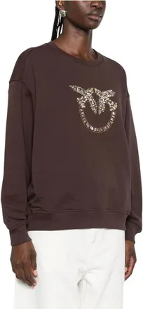 Pinko Pinko, Donna, Felpe, Marrone, M, new