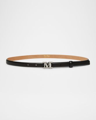Max Mara M Graziata Leather Belt